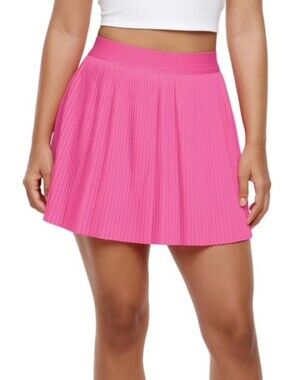 NWT Gap Fit Pink Pleated Skirt Skort with Built-In Shorts Women's Size Medium